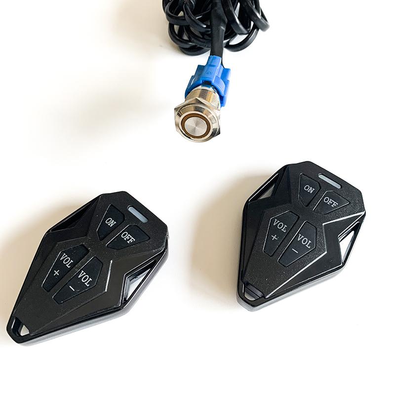 Car Exhaust Sound Changer Cutout Electric Valve System Remote Controller Switch Adjustable Kit