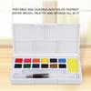 Portable   Water Color Paint Watercolor Pigment Set Drawing Painting Supplies (12 colors)