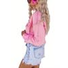 2026 Women's New Arrival Pink Denim Jacket - European & American Style