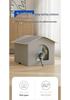 Universal Large Pet Cooling Cabin: Fully Enclosed Air-Conditioned Ice Bed for Cats and Dogs