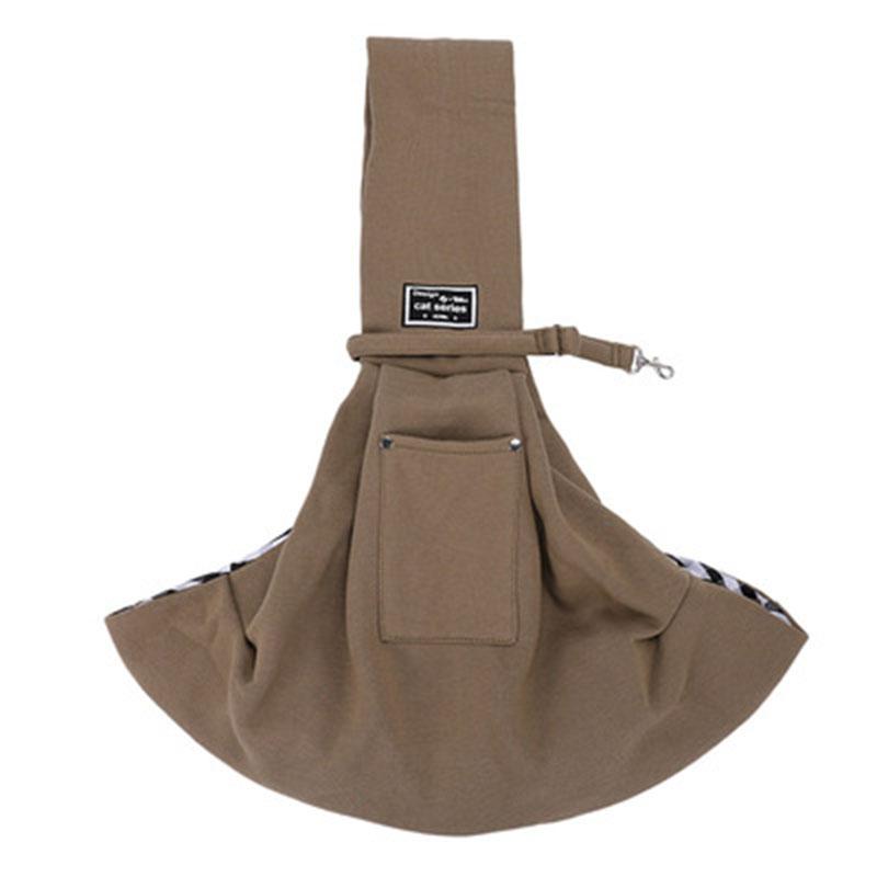 Cat Soft Carry Bag Pet Backpack, Puppy Kitten Carrier Sling Comfort Shoulder Outdoor Adjustable Blet Shoulder Bags Dog Carriers