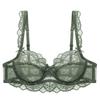 Neues beliebtes sexy durchsichtiges Spitzen-Unterwäsche-Anzug für Frauen mit kleinem Busen, ultradünne Schale, weicher Bügel, keine Polsterung, atmungsaktive BH-Abdeckung
