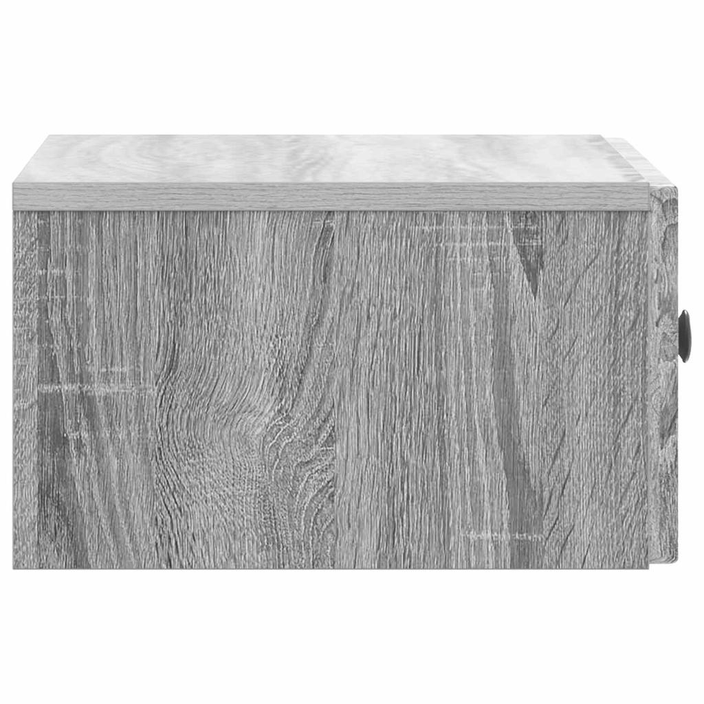 Nightstand Grey Sonoma 49 x 34.5 x 20 cm Engineered Wood