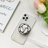 Pearl Fabric Soft Camellia Mobile Phone Airbag Holder Adhesive Small Fresh Desktop Watching Drama Online Class Support