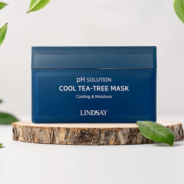 LINDSAY 1-a-day mask pack PH Solution Cool Tea Tree 300g (24 sheets)