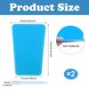 Ski Guards Reusable Gel Non-Slip Insert Protector 2 Pieces Ski Shin Pads Training Gear for Adult Women Men Snow Sports