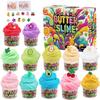 Gui Gui Slime:12 Pack Ultimate Slime Kit for Kids Includes Butter Slime, Peachy Baby Slime, Glossy Slime, and More Squishy Toys Fun
