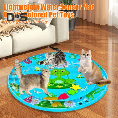 Podložka na hraní pro kočky Zahuštěná podložka s vodním senzorem Hrací podložka pro domácí mazlíčky Chladicí podložka se snímáním vody Interaktivní podložka se senzorem vody pro domácí mazlíčky