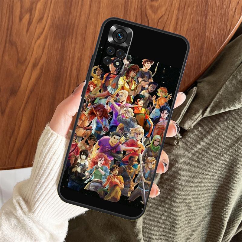 P-Percy Jackson Cartoon Case For Xiaomi Redmi 14C 13C 10C 12C Redmi Note 14 Pro 13 12 11 9 10 9S 10S 11S 12S Cover