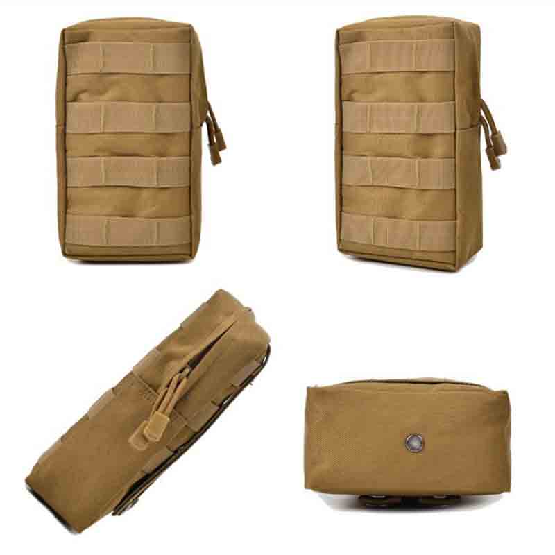 600D Oxford Outdoor Militärische Taktische Tasche EDC Molle Werkzeug Reißverschluss Hüfte Zubehör Strapazierfähiger Gürtel Camouflage Tasche Jagd Airsoft