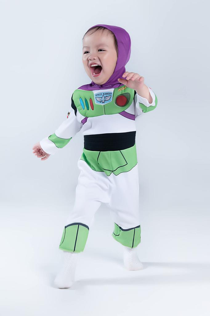 Disney Toy Story 4 Buzz Lightyear Cosplay Deluxe Baby 70-80cm White 85605W