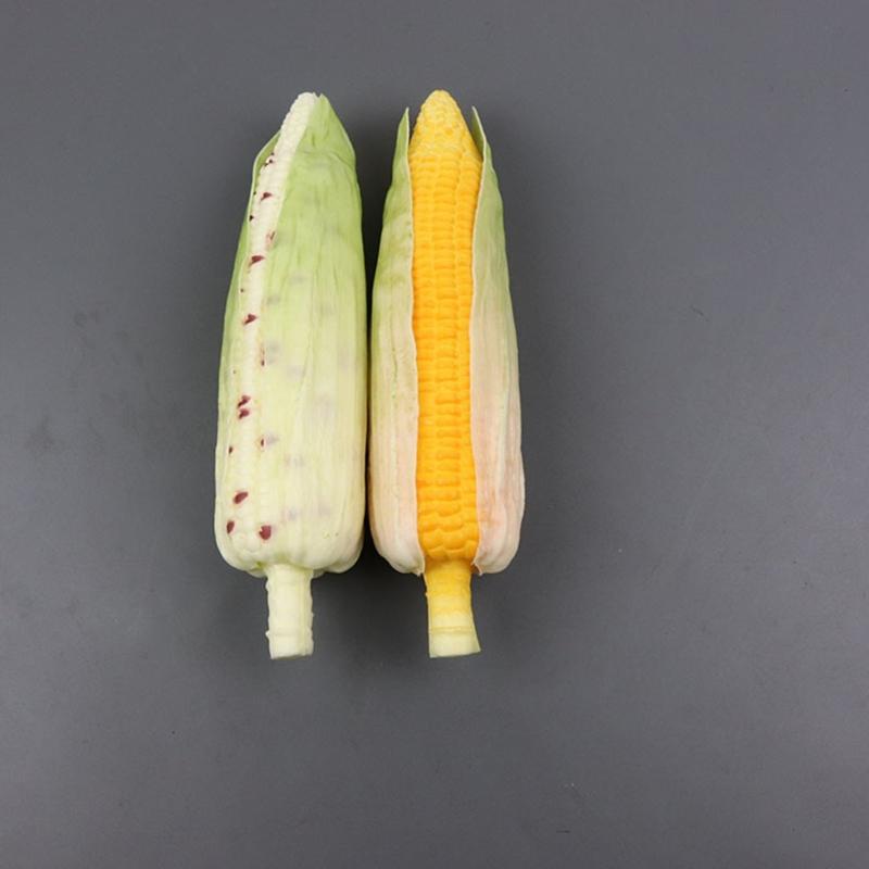 Atificial Corn Simulation Food Decoration Realistic Fake Corn for Thanksgiving Decorations, Kitchen Display, Photo Props