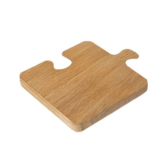 Creative Cookie Coaster for Drinks Solid Wood Heat Resistant Placemats for Table Rustic Cork