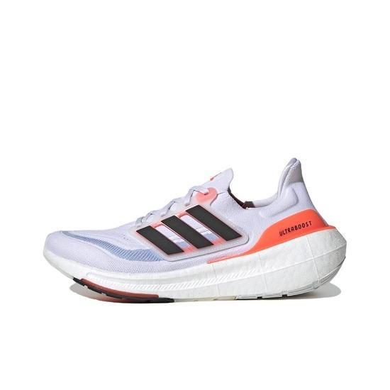 Adidas UltraBoost Light White Solar Red HQ6351 Men's Shoes