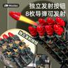 1:32 Missile Rocket Launcher Military Model Simulation Alloy Sound And Light Children's Toy Car Model