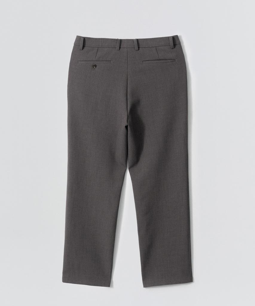 EZIO Hidden Banding Semi-Wide Pants_Grey
