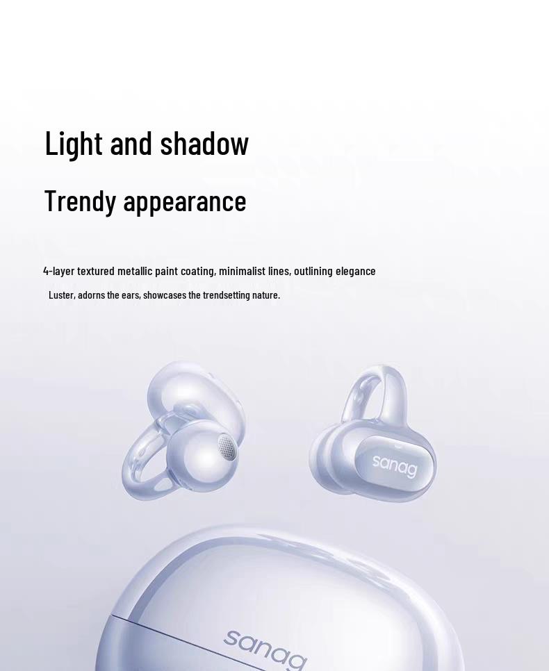 Sena S8SAI 2025 Bluetooth Ear-Clip Air Conduction Open-Ear Sports Earphones