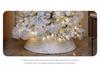 2M Luminous White Flocked Christmas Tree for Home or Window Decoration