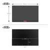 Monster Storage Mobile Monitor Matte IPS LCD Thin and 1920x1080 USB Cover Compatible with and for Remote Work MS-PTMT15FHD, 15.6-inch Panel,