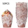 Oilproof Tulip Muffin Cupcake Paper Cups 50pcs Non-Stick Disposable Baking Liners for Home Baking Birthday Party Decor