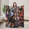 Super Soft Blanket Students Airplane Travel Conan Gray Printed Bedding Throws Flannel Bedspread For Bedroom Sofa Bed Cover