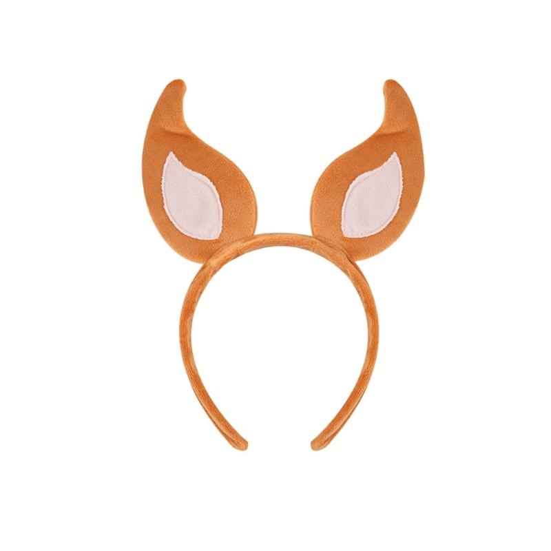 Плюшевый набор костюмов для собак: ободок для волос с ушами собаки, накладной нос, коричневая сетчатая юбка, плюшевый хвост, галстук-бабочка, ободок с ушами лисы для Хэллоуина