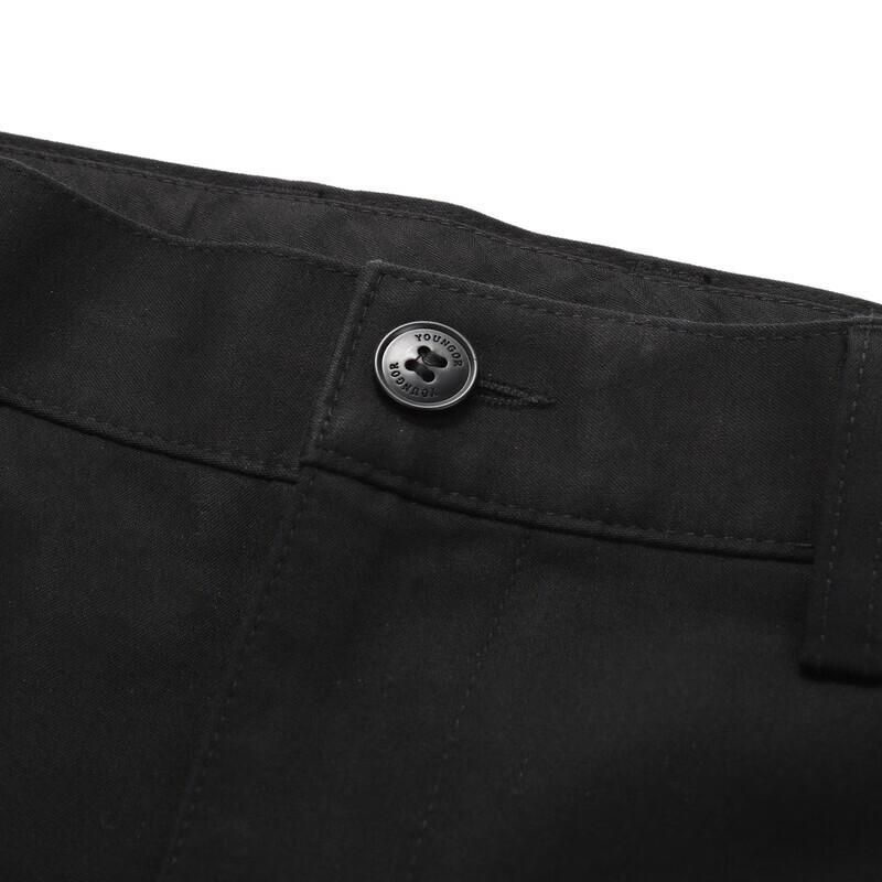 YOUNGOR Men's Straight-Leg Casual Pants VCDP319998AWA