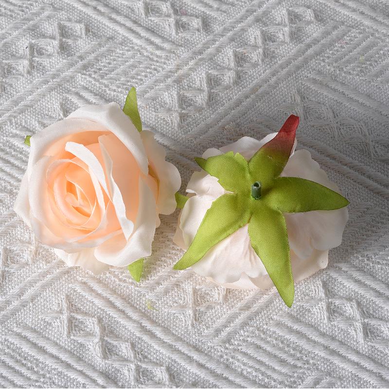 

Головки шелковых роз для свадебного декора – Искусственные цветы ручной работы для стен и арок