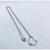 Used TIFFANY&Co. Tiffany Open Heart Necklace Silver 925 22mm