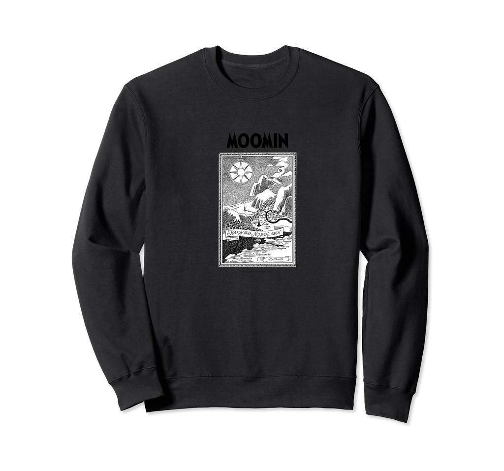 Moomin Moominvalley Map Mountain Sweatshirt