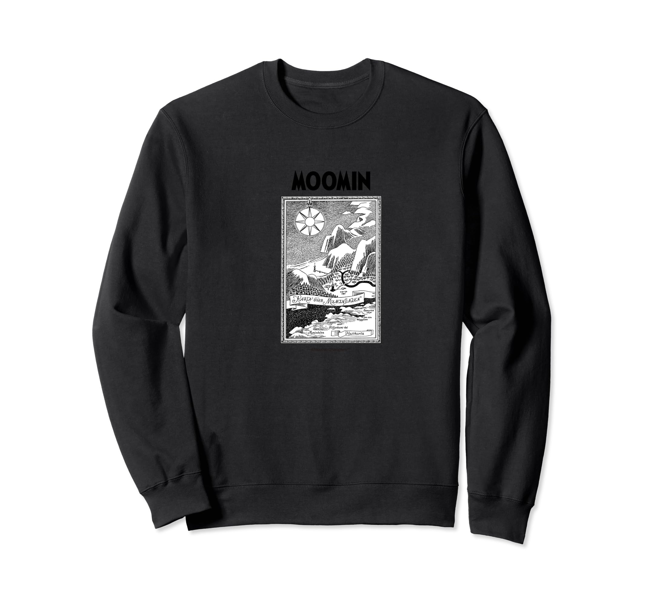 

Moomin Moominvalley Map Mountain Sweatshirt