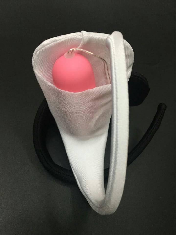 Sexy Women's C-String Thongs with Invisible Vibrating Egg Option - Transparent, Fun, and Flirty Lingerie Accessory