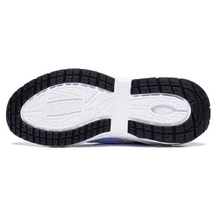 Li Ning 92 CICI Slip Resistant Abrasion Resistant Low top Sports Casual Shoes Women's White Cyan Purple AGCT050-3