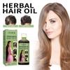 OUHOE Herbal Hair Oil: Gentle Scalp Nourishment, Strengthens Hair, Cleanses Scalp, and Provides Smoothness.