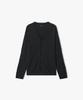 LIBERCLASSY [25Fw] Llw51604 Black Single Jacquard Knit Cardigan