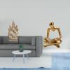 Classic Catholic Resin Thinker Sculpture Figurine for Office Living Room Table Car Abstract Family