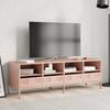 VidaXL TV Cabinet Pink 135x39x43.5 Cm Cold-rolled Steel, TV Stand, TV Buffet, Hi-fi Cabinet, TV Bench, Metal Cabinet, 851329