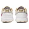 Nike Dunk Street Dance Collection Textile, Split Cow Leather Classic Low top Skateboard Shoes Women's White Pink DX6060-121
