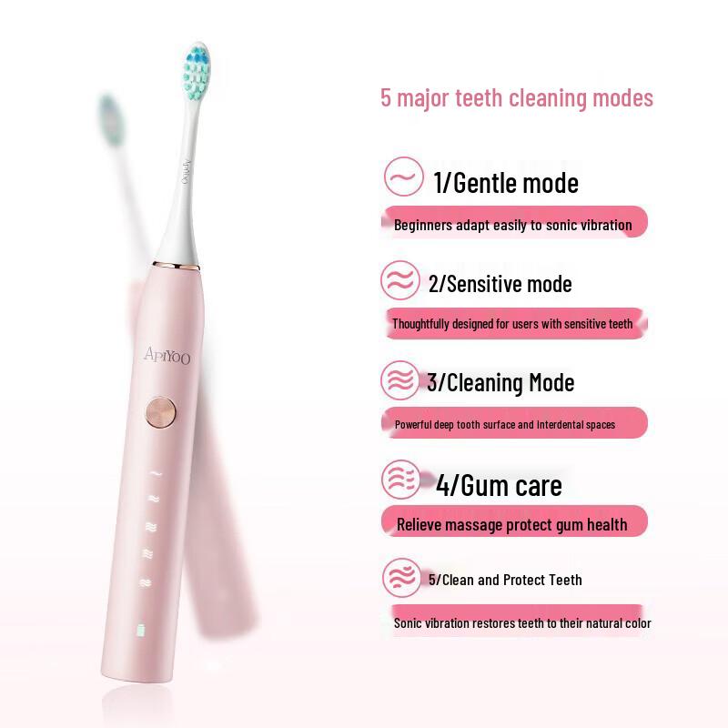 ApiYoo P7 Sonic Electric Toothbrush