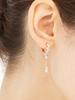 14K Bling Drop One-Touch Earrings (Gold Filled) C24EGF099