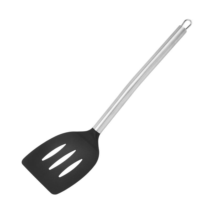 Stainless Steel & Nylon 4-Piece Kitchenware Set: Pot, Spatula, Ladle