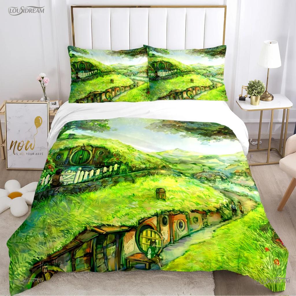 Van Gogh Kunst Niedlich Kawaii Bequemer Bettbezug Steppdecke Kissenbezug Bettwäscheset Kinder Schlafzimmer Dekoration Heimtextil