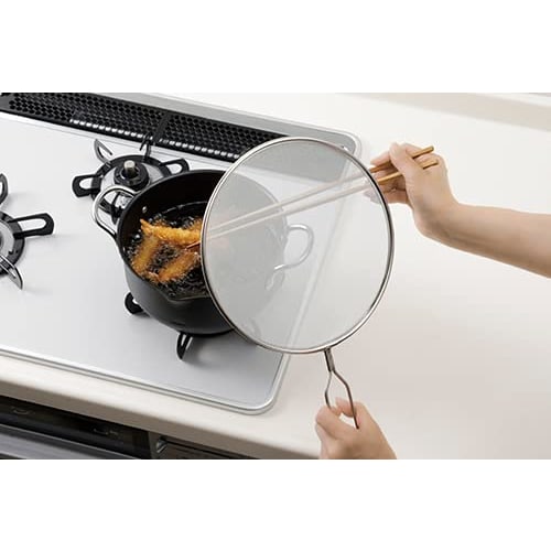 Sato Metal Industry SALUS Oil Screen, Silver, 29cm