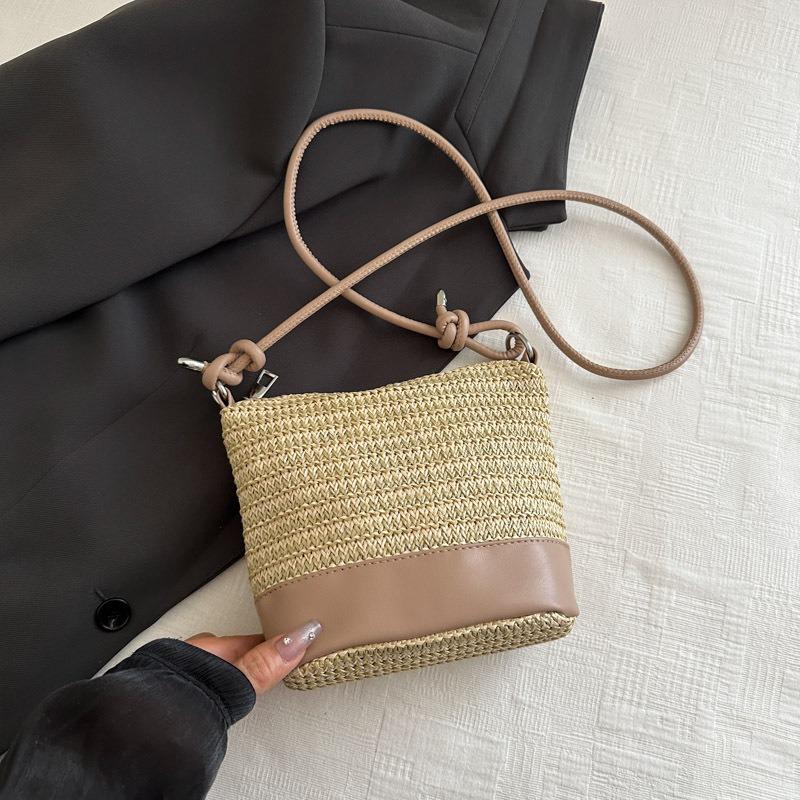 

New niche design Sen Meng versatile bucket bag commuting large capacity leisure shoulder crossbody handbag