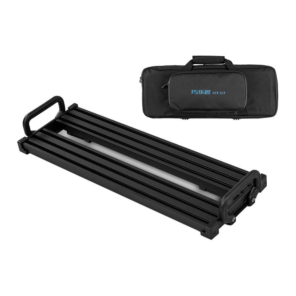 Buy Portable Guitar Effect Pedal Board Pedalboard Aluminum Alloy with
