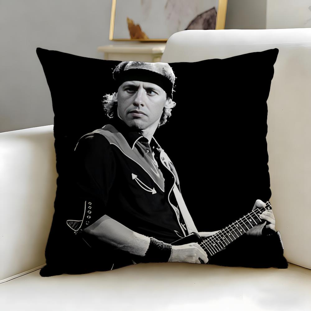 classic band Dire Straits Cushion Cover Soft  EasyWash Pillow Case  Versatile for Couch Bed Travel and Office