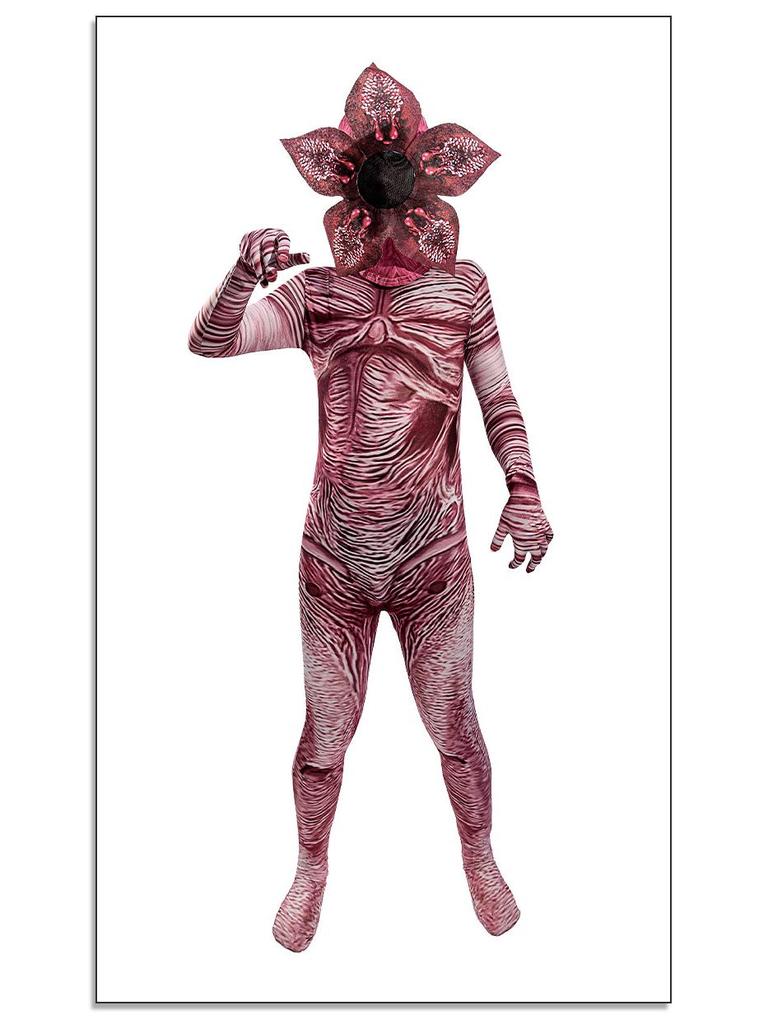 Stranger Things Man-Eating Plant Halloween Cosplay Jumpsuit