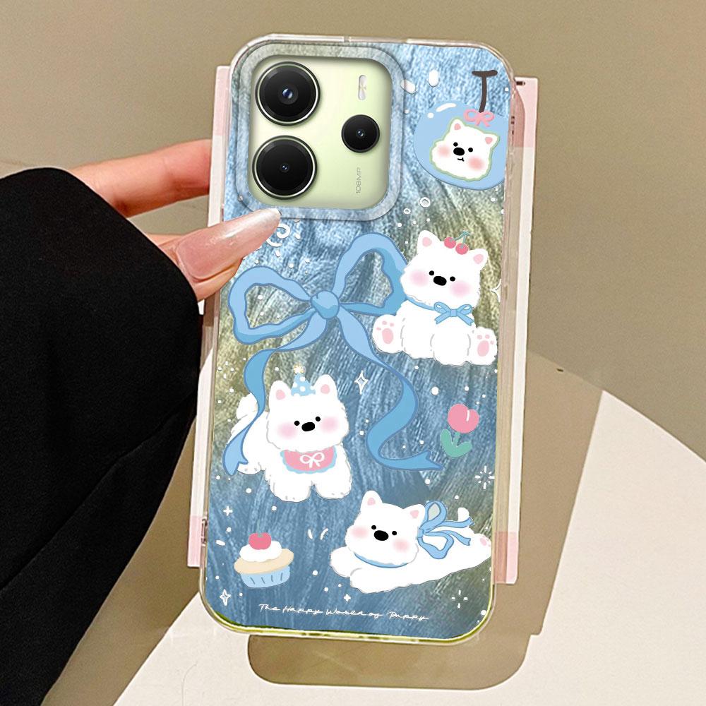 Kreslený Zábavný Zelený Panda Zvířata Pouzdro na Telefon pro Xiaomi Redmi 13C 14C A5 A3 A4 A3X Note 14 13 12 11 11S 10 Pro Silikonový TPU Kryt