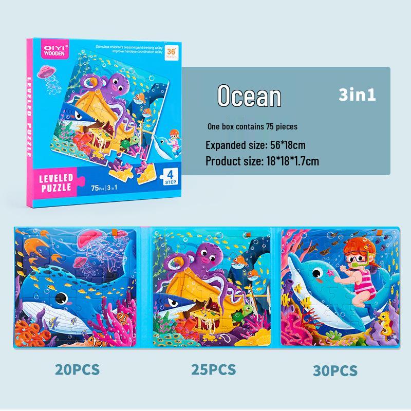 Educational Puzzle for Children's Enlightenment and Advanced Learning