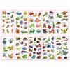 10 Sheetsset Children Cute Cartoon Insect Tattoo Stickers For Kids Fake Temporary Waterproof Tattoo